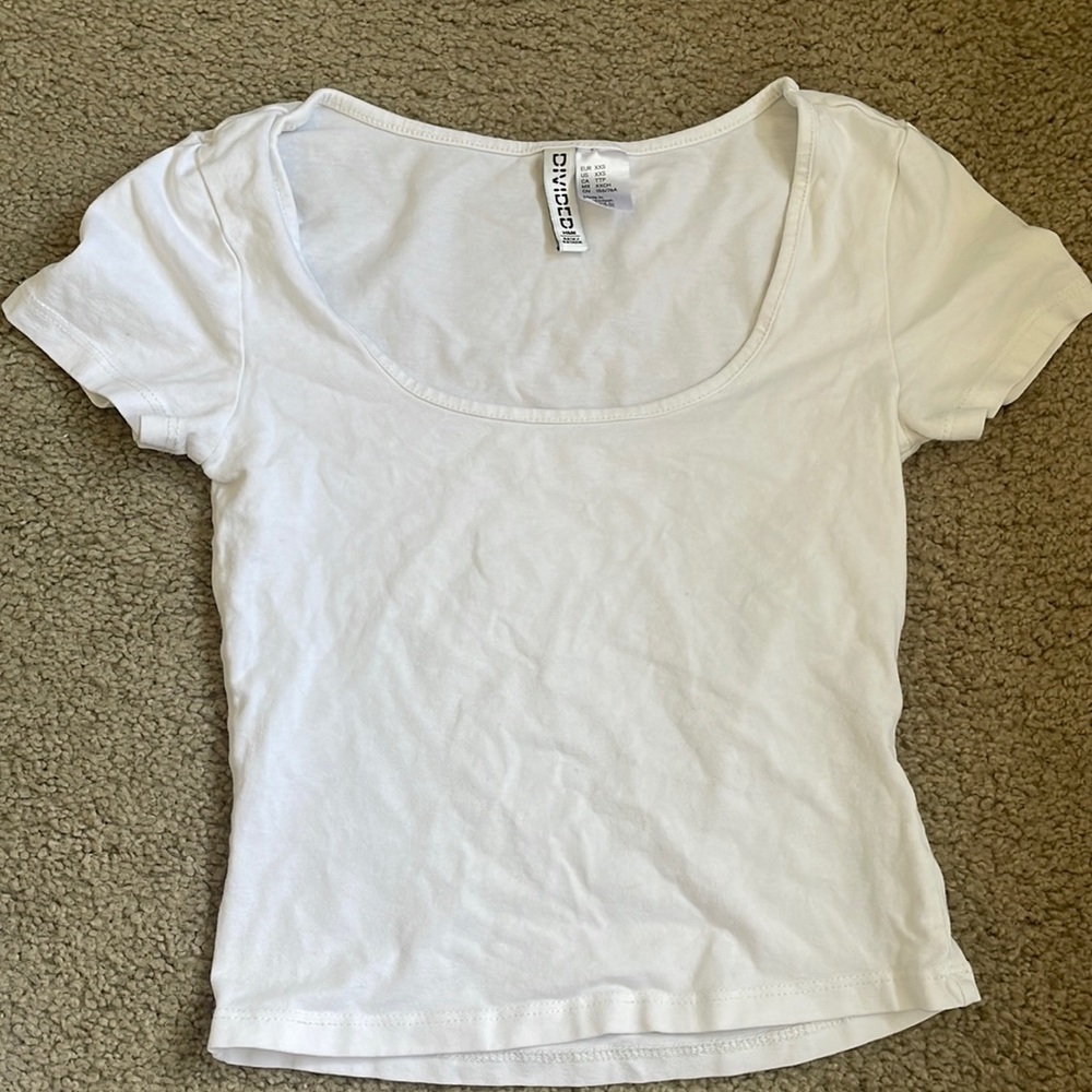 SCOOP NECK SHIRT